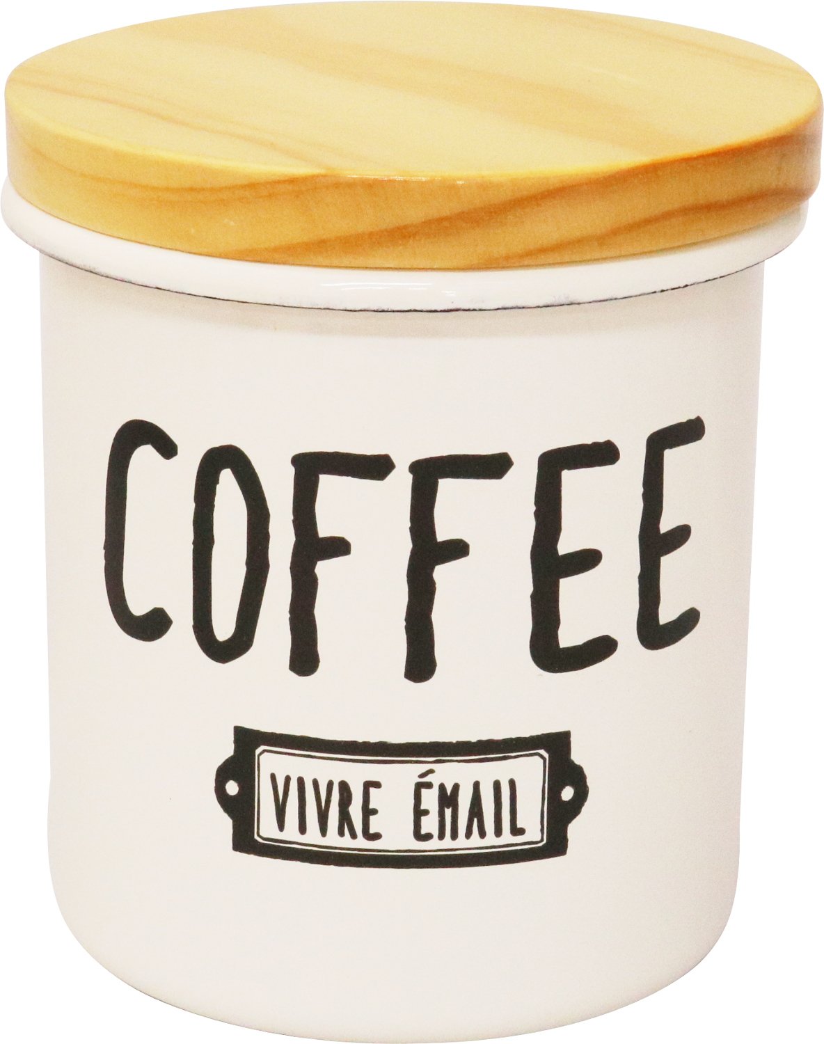 Amazon｜ハースデザインズ ホーロー Vivre キャニスター COFFEE (VI-07